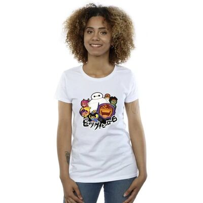 Absolute Cult Disney Baymax Group Manga T-Shirt - Big Hero 6 Absolute Cult Disney Baymax Group Manga T-Shirt - Big Hero 6