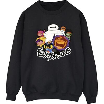 Sweatshirt Disney Big Hero 6 Baymax - Femme Sweatshirt Disney Big Hero 6 Baymax - Femme