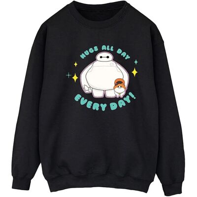 Absolute Cult Disney Women's Big Hero 6 Baymax Hugs Sweatshirt - Sweatshirt Absolute Cult Disney Women's Big Hero 6 Baymax Hugs Sweatshirt - Sweatshirt