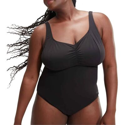 Speedo Svart Plus Size AquaNite Baddräkt - Mellanstorlek på busten Speedo Svart Plus Size AquaNite Baddräkt - Mellanstorlek på busten