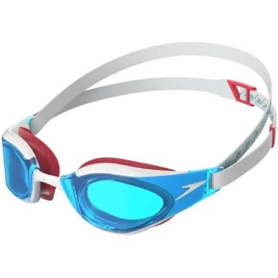 Lunettes Speedo Hyper Elite - Bleu / Blanc / Rouge - Lunettes de natation Lunettes Speedo Hyper Elite - Bleu / Blanc / Rouge - Lunettes de natation