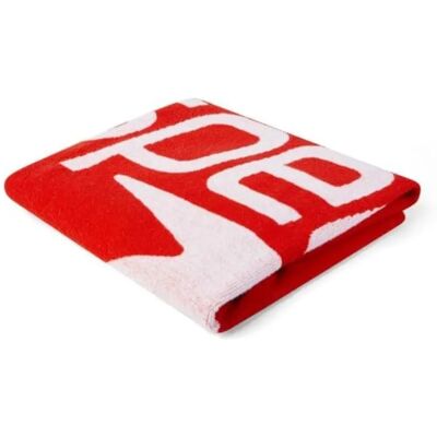 Speedo Logo Handtuch - Rot/Weiß - 75x145cm Speedo Logo Handtuch - Rot/Weiß - 75x145cm