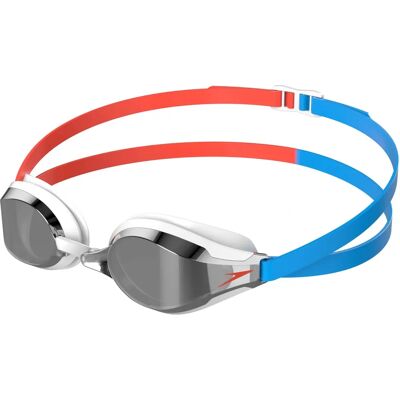 Lunettes de Natation Speedo Fastskin Speedsocket 2 Miroir Siren Rouge/Bleu Picton/Gris - Lunettes Lunettes de Natation Speedo Fastskin Speedsocket 2 Miroir Siren Rouge/Bleu Picton/Gris - Lunettes