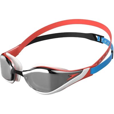 Speedo Fastskin Pure Focus Ochelari de Înot cu Lentile Mirror - Roșu/Negru/Albastru - Ochelari de Înot Speedo Fastskin Pure Focus Ochelari de Înot cu Lentile Mirror - Roșu/Negru/Albastru - Ochelari de Înot