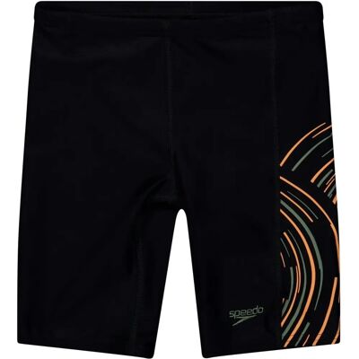 Speedo Zwart / Nectarine / Groen 11-12 Jaar - Jammer Speedo Zwart / Nectarine / Groen 11-12 Jaar - Jammer