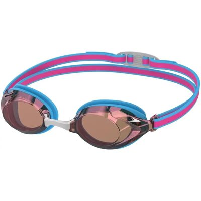 Speedo Vanquisher 3.0 Occhiali da Nuoto Junior Miroir - Picton Blue / Vermillion Speedo Vanquisher 3.0 Occhiali da Nuoto Junior Miroir - Picton Blue / Vermillion