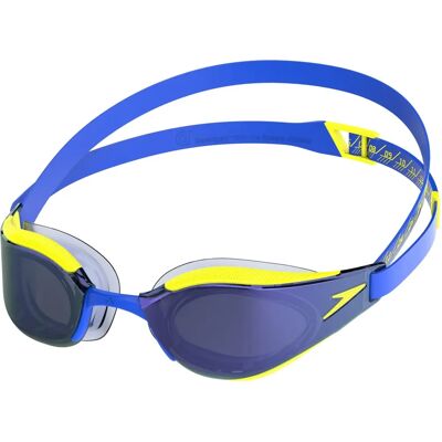 Speedo Hyper Elite Spegel Simglasögon Blå/Gul - Hydroskopiska, FINA Godkända Speedo Hyper Elite Spegel Simglasögon Blå/Gul - Hydroskopiska, FINA Godkända