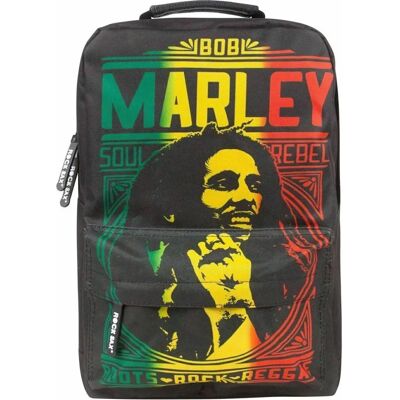 Pertemba Backpack - Roots Rock Bob Marley - 20L - Black Pertemba Backpack - Roots Rock Bob Marley - 20L - Black