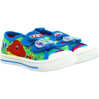 Hey Duggee - Duggee Kids Canvas Shoes - Green/Blue - Shoes Hey Duggee - Duggee Kids Canvas Shoes - Green/Blue - Shoes