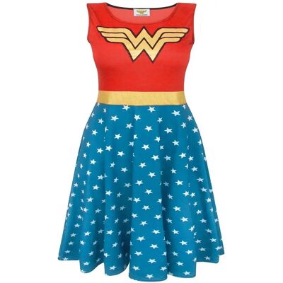 Robe de Costume Wonder Woman - Style Rétro - Costumes - Publicité Robe de Costume Wonder Woman - Style Rétro - Costumes - Publicité