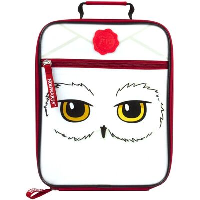 Harry Potter Hedwig Lunch Bag Blanc/Rouge - Lunch Bag Harry Potter Hedwig Lunch Bag Blanc/Rouge - Lunch Bag
