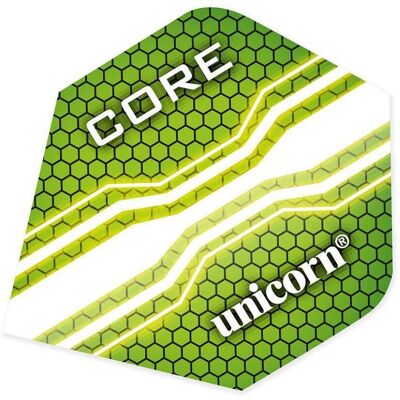 Unicorn Core .75 Plus - Vert - Taille unique - Flights de fléchettes Unicorn Core .75 Plus - Vert - Taille unique - Flights de fléchettes