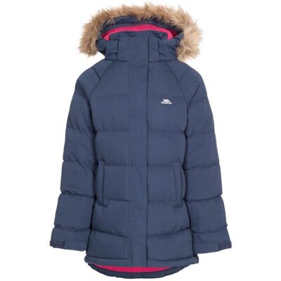 Jaqueta acolchoada para meninas da Trespass - 5-6 anos - Impermeável Jaqueta acolchoada para meninas da Trespass - 5-6 anos - Impermeável