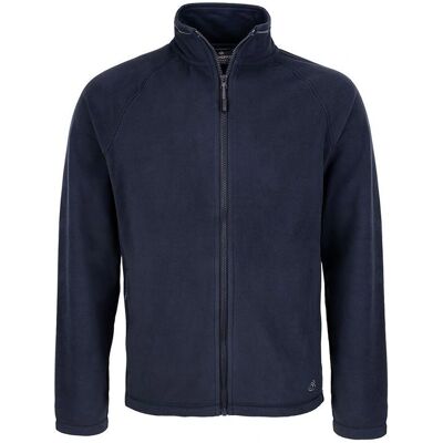 Craghoppers Donkerblauwe Microfleece Jas - Heren Craghoppers Donkerblauwe Microfleece Jas - Heren