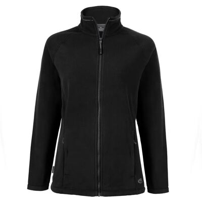 Craghoppers Miska 200 Gerecyclede Microfleece-Jacke - Zwart - Maat 8 Craghoppers Miska 200 Gerecyclede Microfleece-Jacke - Zwart - Maat 8