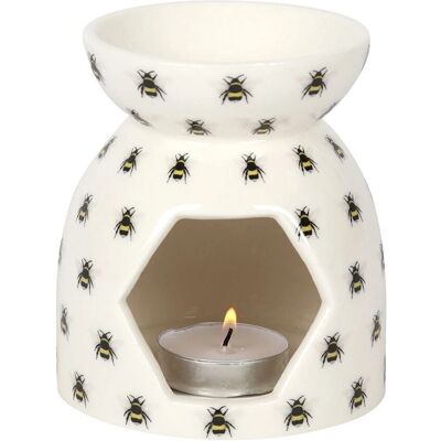 Something Different Bee Oil Burner White One Size - Oil Burner Something Different Bee Oil Burner White One Size - Oil Burner