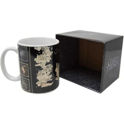 Game Of Thrones Map Mug - Unisex Ceramic Coffee Cup Game Of Thrones Map Mug - Unisex Ceramic Coffee Cup