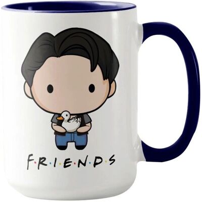 Friends Joey Mug White/Blue/Navy - Mug Friends Joey Mug White/Blue/Navy - Mug