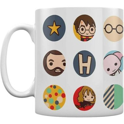 Harry Potter UTPM1456 Mug - Chibi Characters - White - Mug Harry Potter UTPM1456 Mug - Chibi Characters - White - Mug