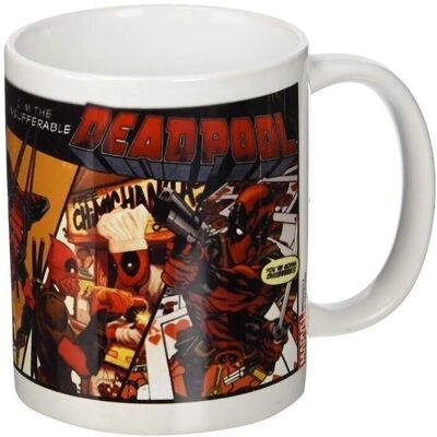 Deadpool Insufferable Comic Mug White/Red/Black - Mug Deadpool Insufferable Comic Mug White/Red/Black - Mug