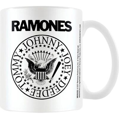Ramones Model Logo Mug - Black/White - Mug Ramones Model Logo Mug - Black/White - Mug