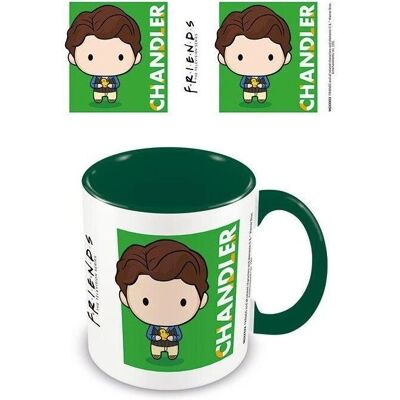Friends Chandler Mug Green/White - Ceramic Mug Friends Chandler Mug Green/White - Ceramic Mug