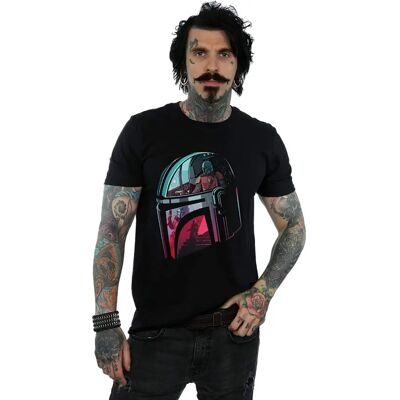 Star Wars: The Mandalorian Helmet T-Shirt - Unisex Adult Star Wars: The Mandalorian Helmet T-Shirt - Unisex Adult