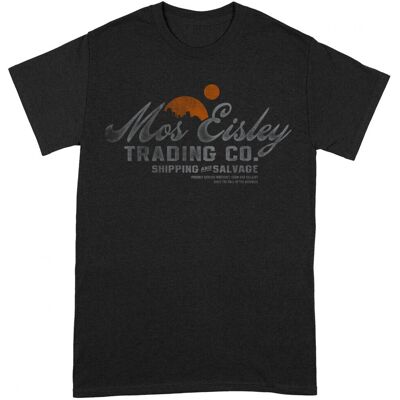 T-Shirt Star Wars Mos Eisley - Unisexe Adulte - Noir/Orange/Gris T-Shirt Star Wars Mos Eisley - Unisexe Adulte - Noir/Orange/Gris