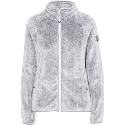 Trespass TELLTALE Silver Grey Fleece Jacket - Women's Winter Coat Trespass TELLTALE Silver Grey Fleece Jacket - Women's Winter Coat