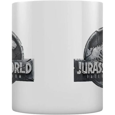 Jurassic World Logo Mug White/Grey - Mug Jurassic World Logo Mug White/Grey - Mug