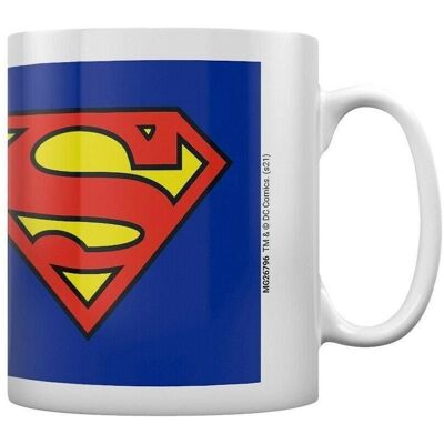 DC Comics Superman Shield Mug - Ceramic, 325ml, Blue/Red/Yellow DC Comics Superman Shield Mug - Ceramic, 325ml, Blue/Red/Yellow