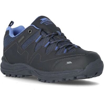 Trespass Mitzi Grey Low Cut Hiking Shoes - Women Trespass Mitzi Grey Low Cut Hiking Shoes - Women