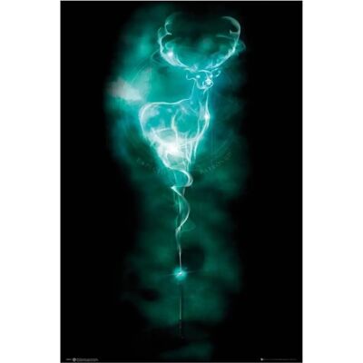 Harry Potter Expecto Patronum Stag Canvas Print - Canvas & Wood - 50cm x 100cm Harry Potter Expecto Patronum Stag Canvas Print - Canvas & Wood - 50cm x 100cm