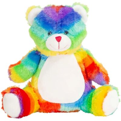 Mumbles Printme Mini Teddy Bear Rainbow - Teddy Bear Mumbles Printme Mini Teddy Bear Rainbow - Teddy Bear