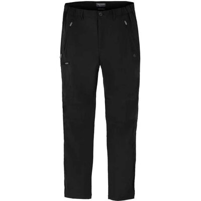 Craghoppers Men's Expert Kiwi Pro Stretch Hiking Trousers - Black - Size 30R Craghoppers Men's Expert Kiwi Pro Stretch Hiking Trousers - Black - Size 30R