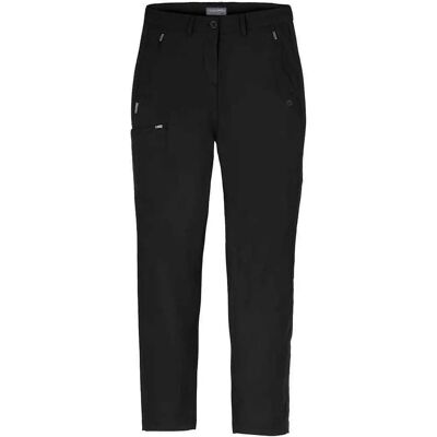 Craghoppers Dames Expert Kiwi Pro Stretch Wandelbroek - Zwart - Maat 18 UK Craghoppers Dames Expert Kiwi Pro Stretch Wandelbroek - Zwart - Maat 18 UK