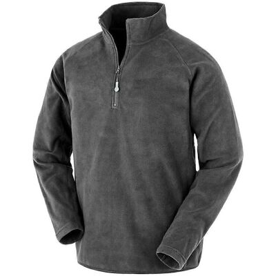 Result Microfleece Top - Riciclato, Grigio, L - Maglia Result Microfleece Top - Riciclato, Grigio, L - Maglia