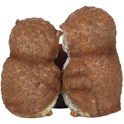 Something Different Owl-ways Be Together Owl Ornament Brown/White - Ornament Something Different Owl-ways Be Together Owl Ornament Brown/White - Ornament