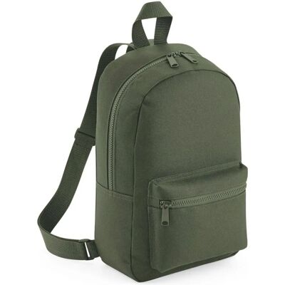 Bagbase Mini Essential Backpack - Olive Green - Backpack Bagbase Mini Essential Backpack - Olive Green - Backpack