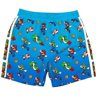 Shorts de bain Super Mario pour garçons - Mesh, Séchage rapide, Luigi, Mario, Toad, Yoshi Shorts de bain Super Mario pour garçons - Mesh, Séchage rapide, Luigi, Mario, Toad, Yoshi