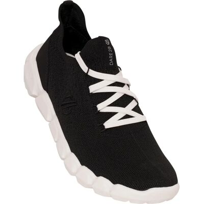 Dare 2b Hex-At Gebreide Gerecyclede Trainers - Zwart/Wit - UK 6 Dare 2b Hex-At Gebreide Gerecyclede Trainers - Zwart/Wit - UK 6