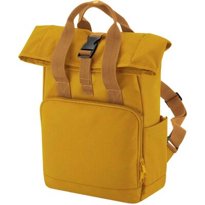 Sac à dos Mini Recyclé à Double Poignée - Unisexe - Jaune Moutarde Sac à dos Mini Recyclé à Double Poignée - Unisexe - Jaune Moutarde