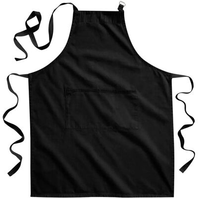 Westford Mill - Cotton Craft Apron - Black - One Size Westford Mill - Cotton Craft Apron - Black - One Size