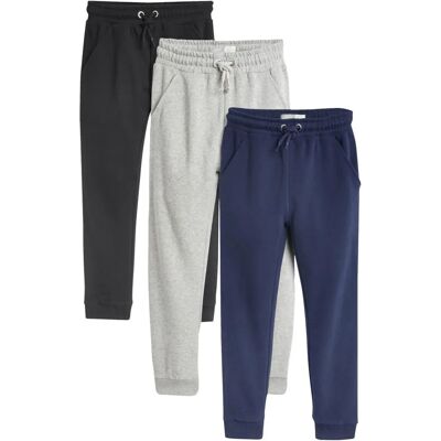 Generic - 3-pak Soft Jersey Joggers - 3-16 år - 98 cm - Joggers Generic - 3-pak Soft Jersey Joggers - 3-16 år - 98 cm - Joggers