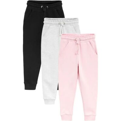 Next - 3-pak Blødt Jersey Regular Fit Joggers - 3-16 år - Joggers Next - 3-pak Blødt Jersey Regular Fit Joggers - 3-16 år - Joggers