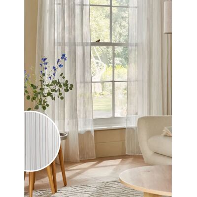 Next - Voile Stripe - 140x137 cm - Vorhangpaneel Next - Voile Stripe - 140x137 cm - Vorhangpaneel