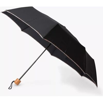 Paul Smith Mens Compact Umbrella Black Signature Stripe - Umbrella Paul Smith Mens Compact Umbrella Black Signature Stripe - Umbrella
