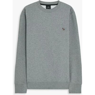 Paul Smith Zebra Logo Baumwoll-Sweatshirt - Grau - M2R-027 - Sweatshirt Paul Smith Zebra Logo Baumwoll-Sweatshirt - Grau - M2R-027 - Sweatshirt