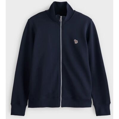 Paul Smith Zebra Reißverschluss Sweatshirt - Dunkel Marine - M2R-136T 49 ZIP TOP SWT - Freizeitkleidung Paul Smith Zebra Reißverschluss Sweatshirt - Dunkel Marine - M2R-136T 49 ZIP TOP SWT - Freizeitkleidung