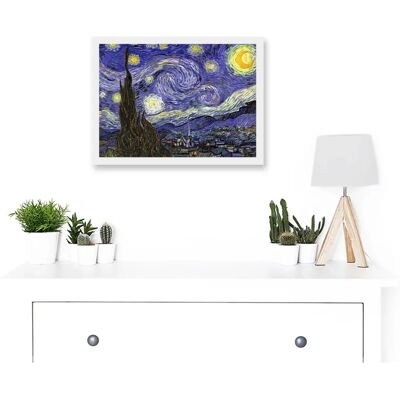 Artery8 - Vincent Van Gogh Starry Night Swirl 1888 - Art Print Artery8 - Vincent Van Gogh Starry Night Swirl 1888 - Art Print